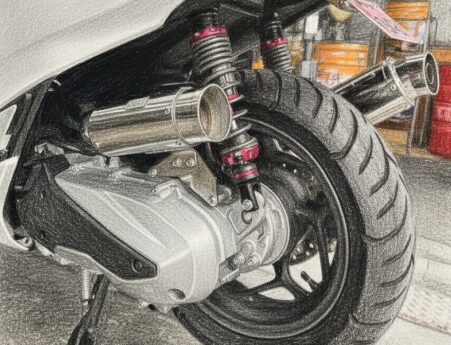 PCX(jk05)のマフラー 人気モデルとその効果