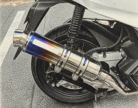 PCX(jk05)のマフラー 人気モデルへの交換方法