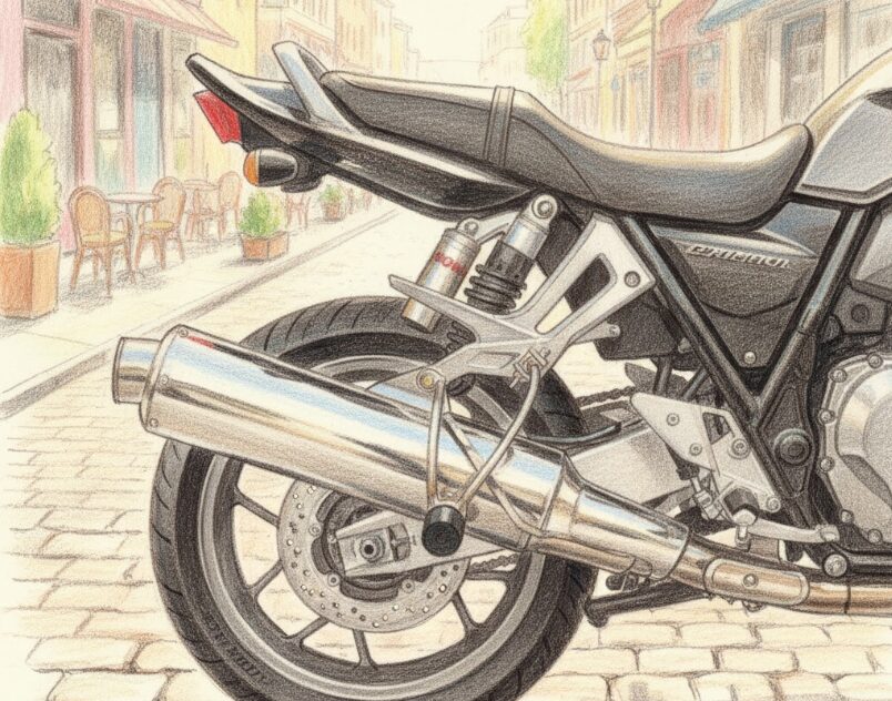 CB1300:合わせて検討したいマフラーガード