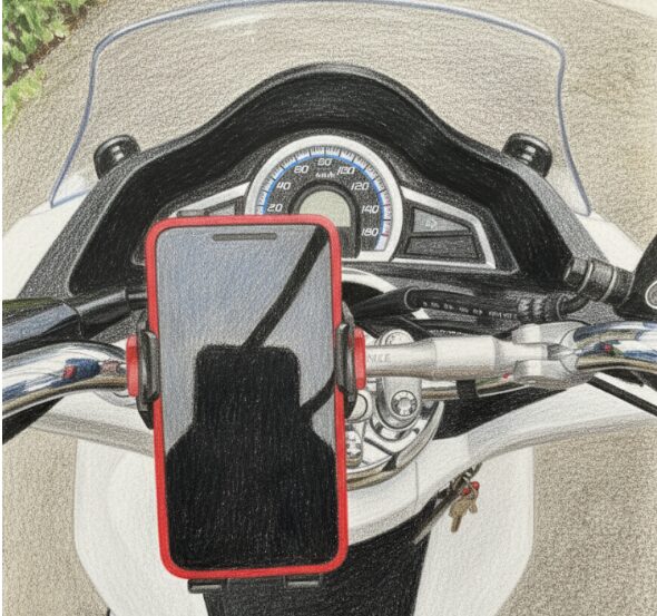 PCX:ハンドル周りのカスタムパーツ