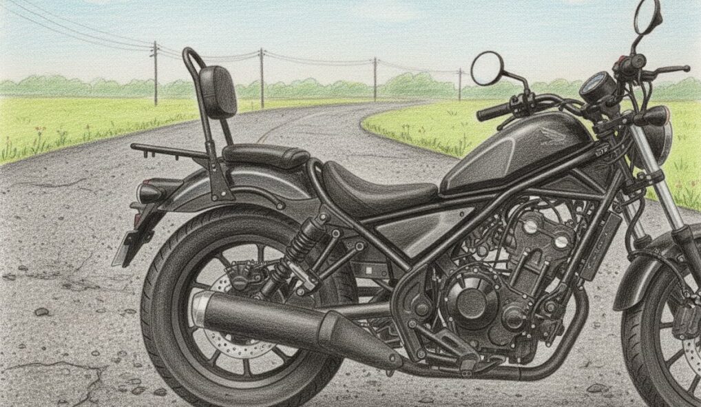 バイクの背もたれの取り付けと法律知識