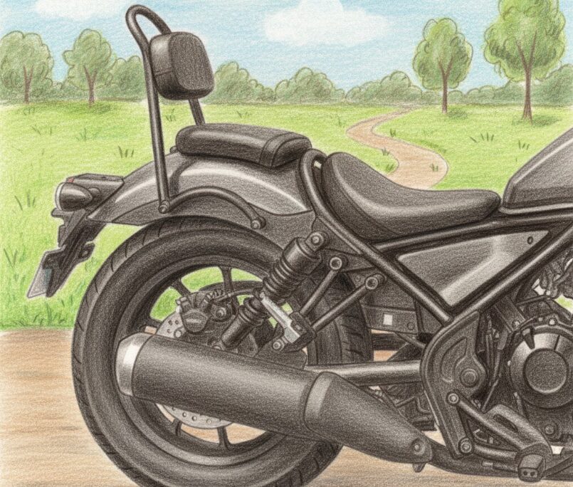 バイクの背もたれの基本と得られるメリット