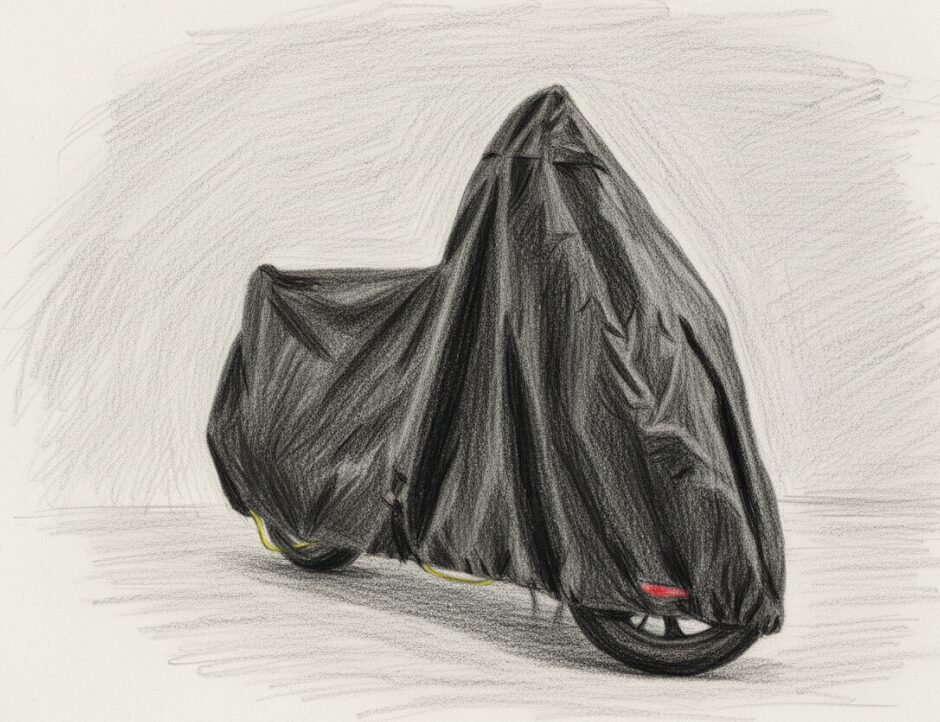 PCX:バイクカバーで車種を特定させない