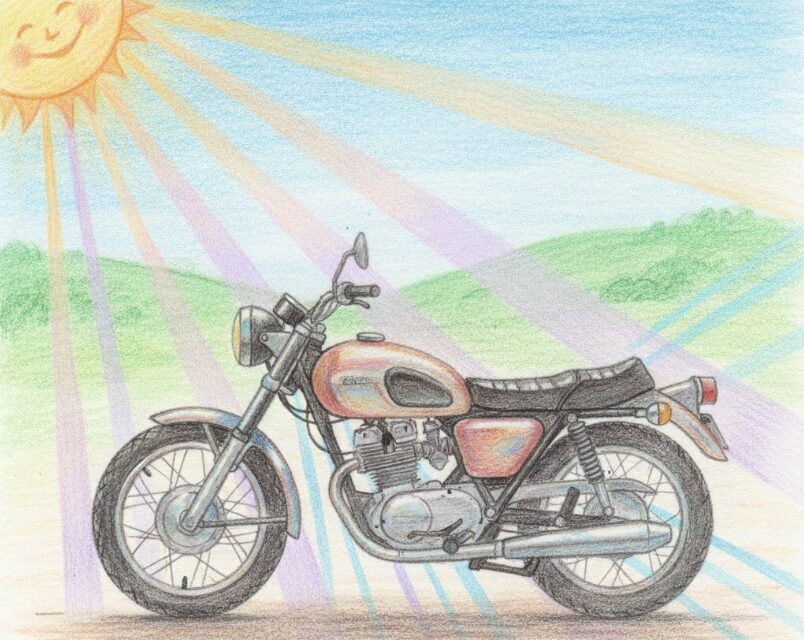 バイクで半袖:夏の紫外線による日焼けのリスク