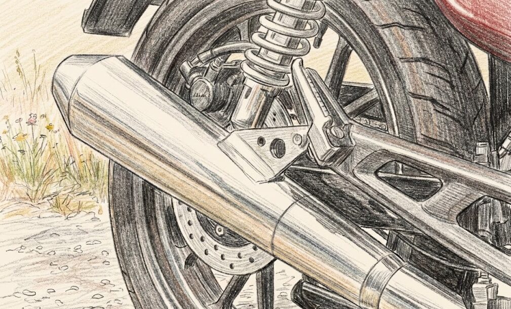 GB350のマフラーを爆音にする法規制と車検