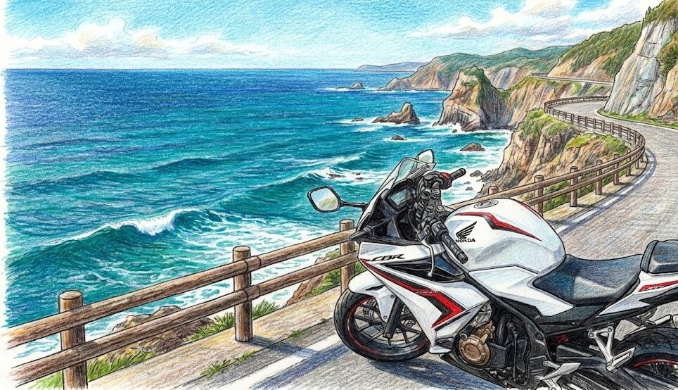 快適なCBR400Rカスタムパーツで旅仕様へ
