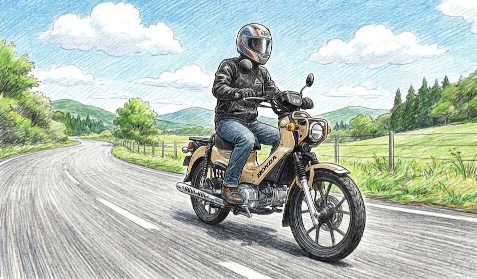 クロスカブ110のツーリング積載と装備