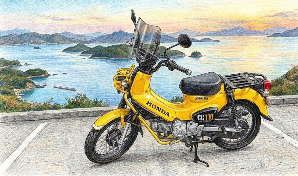 クロスカブのウインドシールド取付術