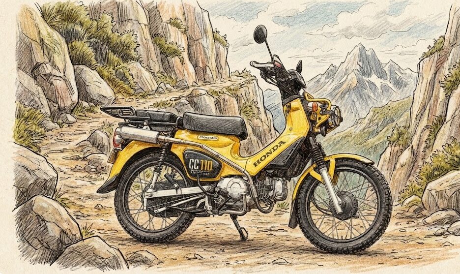 クロスカブのオフロードカスタムにおける安全対策