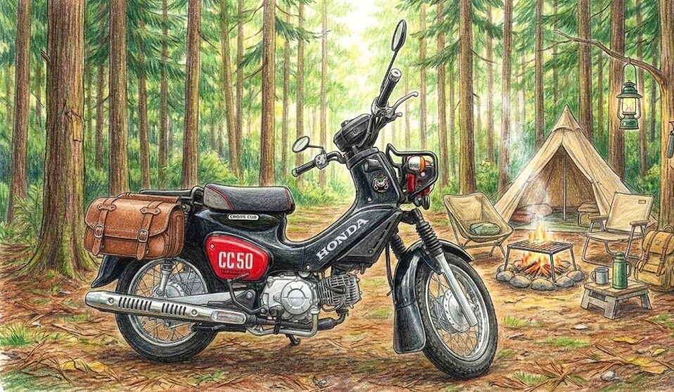 クロスカブのキャンプ仕様に必要な費用と装備