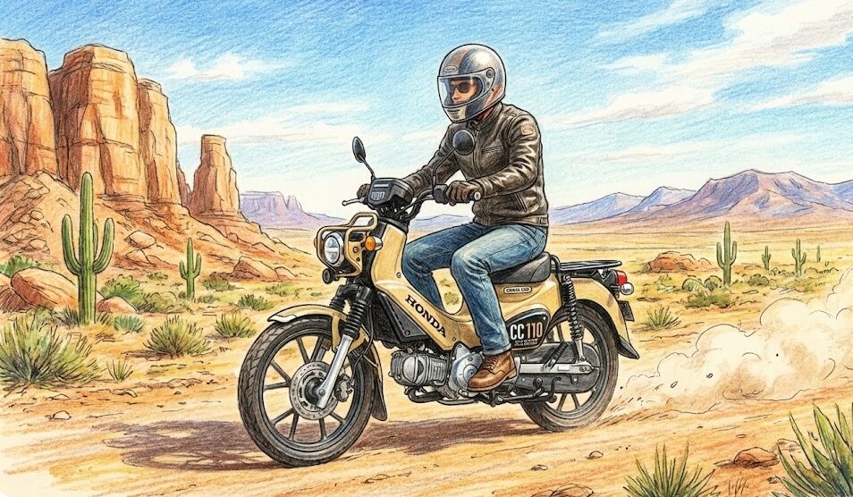 クロスカブの最高速と実用域の真実