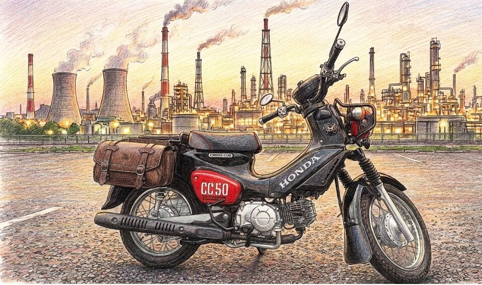 クロスカブの積載ルールと限界を知る