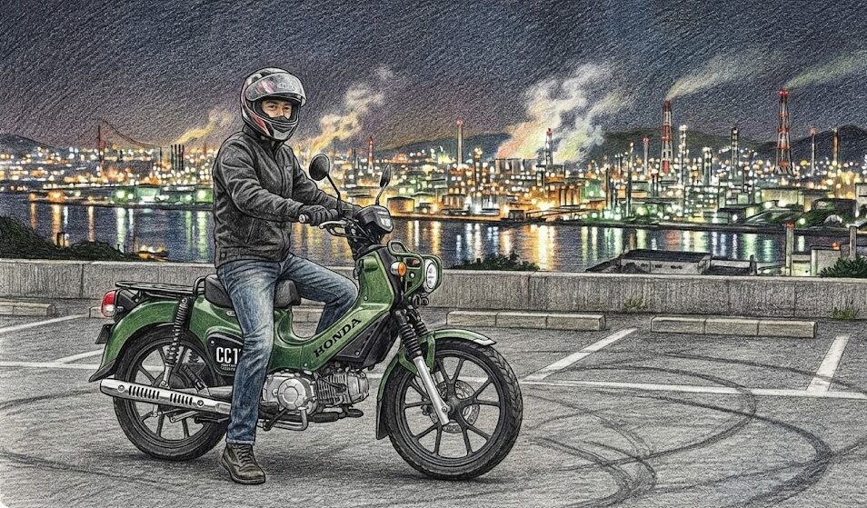 クロスカブのシート高と足つきの現実