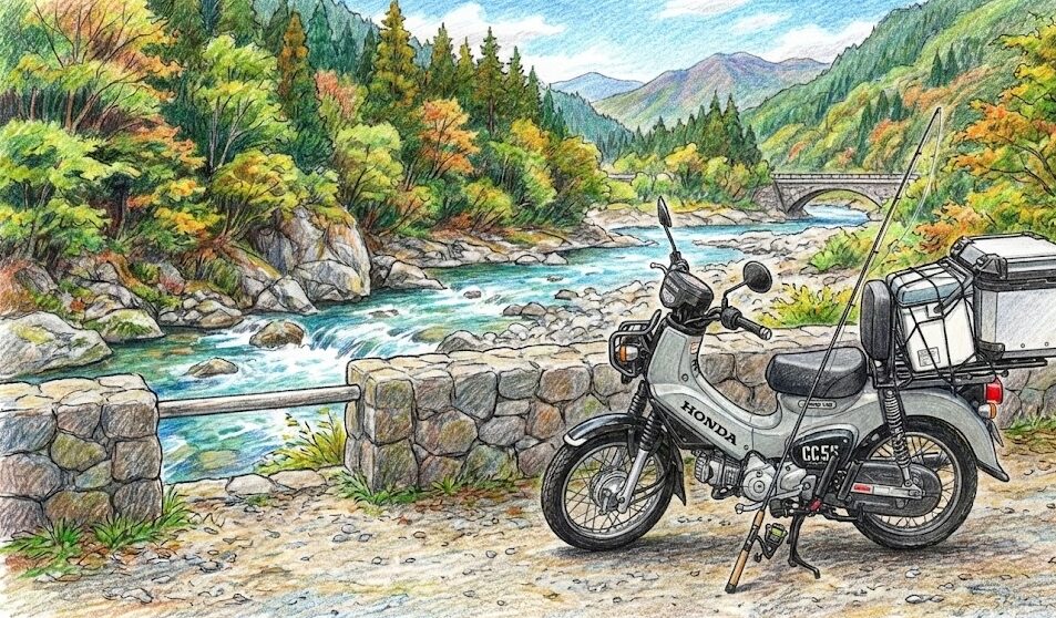 クロスカブ釣り仕様を作るおすすめパーツ