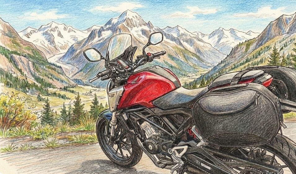 CB125Rのサイドバッグ装着と基礎知識