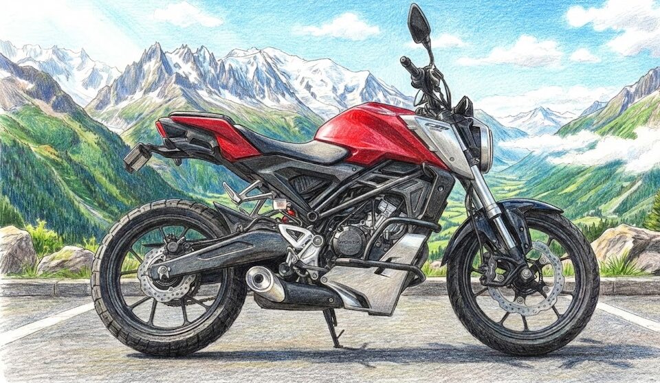 CB125Rオフロードカスタムのタイヤとパーツ選定