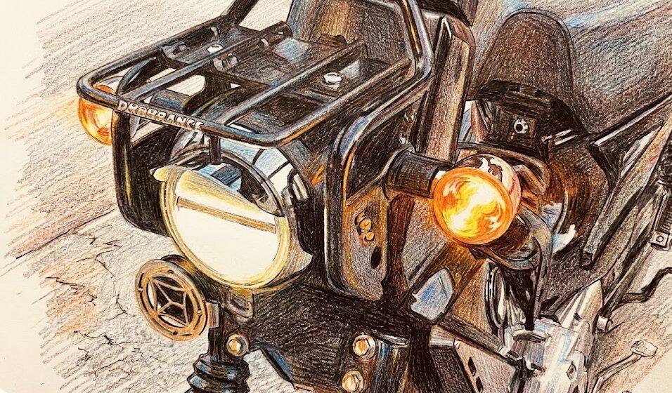 クロスカブのヘッドライトを明るくするフォグと保安基準