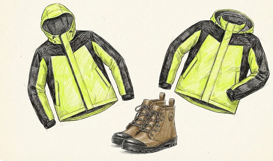 ジャイロキャノピーの雨対策で役立つ自作とウェア