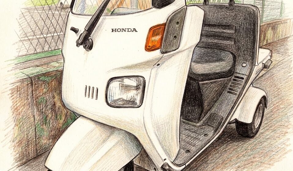 ジャイロキャノピー：レッグシールドの効果で足元の濡れを防ぐ