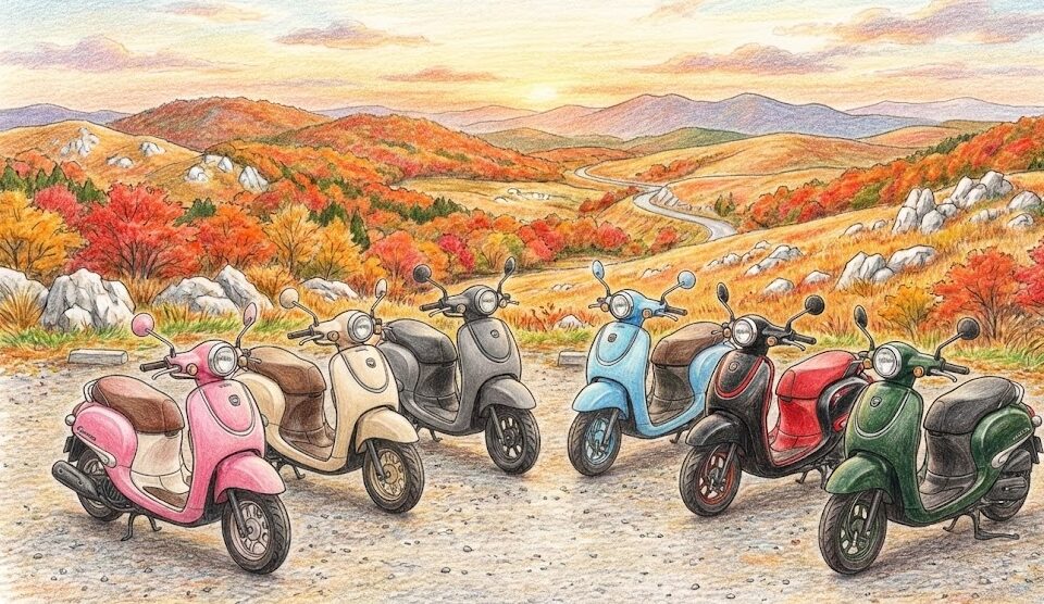 ホンダジョルノの人気色と賢い選び方