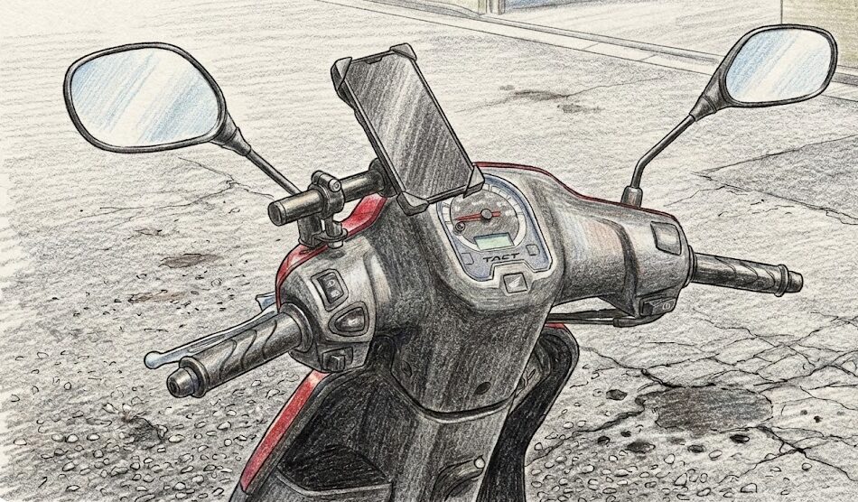 ホンダタクトのスマホホルダー選びと取り付け基礎