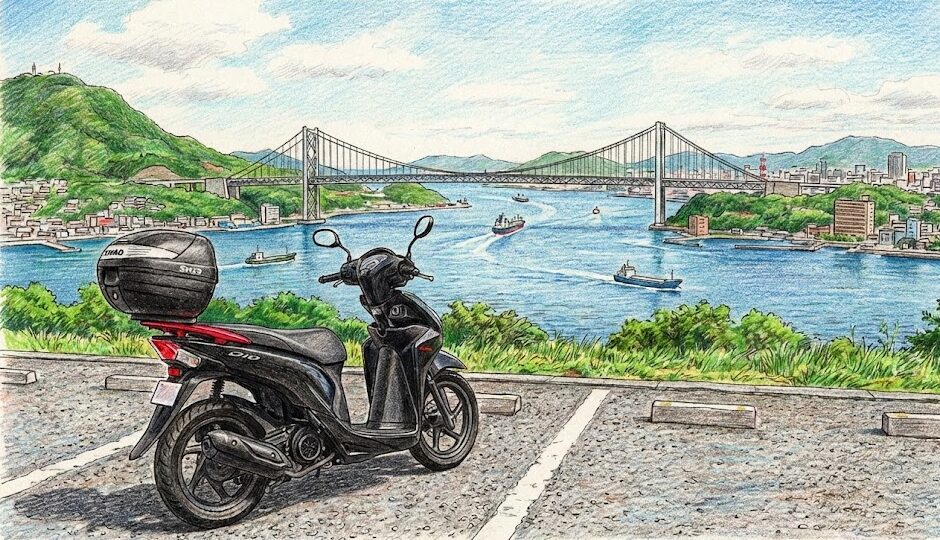 Dio110を快適なツーリング仕様にする装備とカスタム