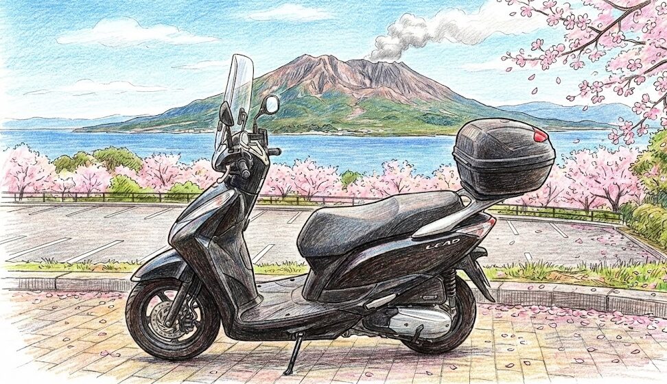 リード125：リアキャリアで積載限界を拡張