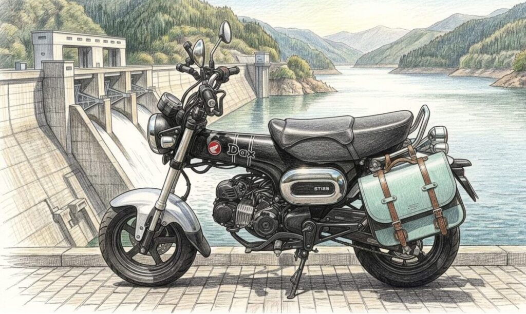 ダックス125におすすめのサイドバッグ運用