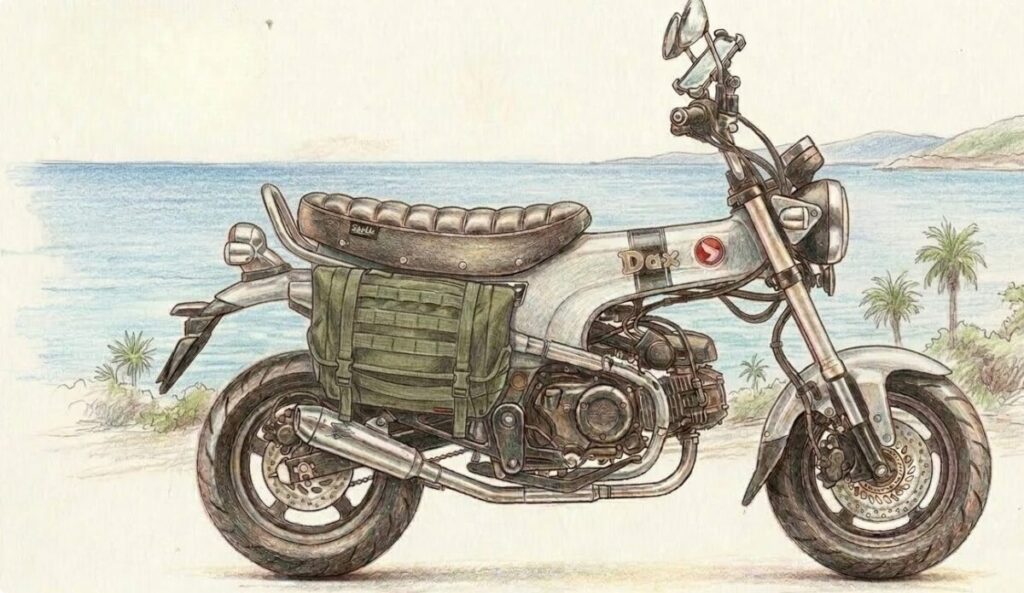 ダックス125のカスタムパーツ選びの基礎