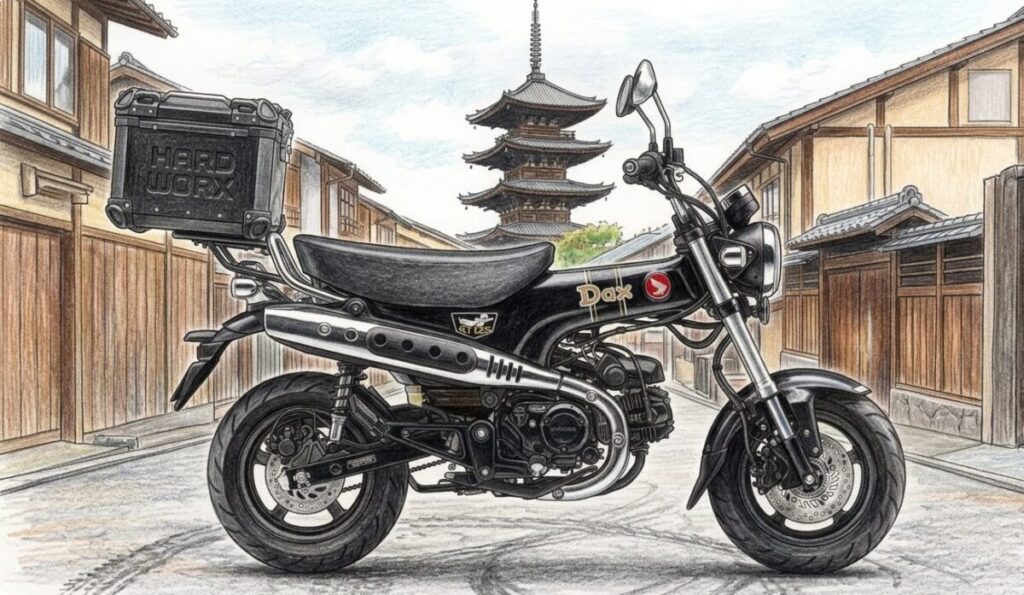 ダックス125のリアボックスおすすめ一覧