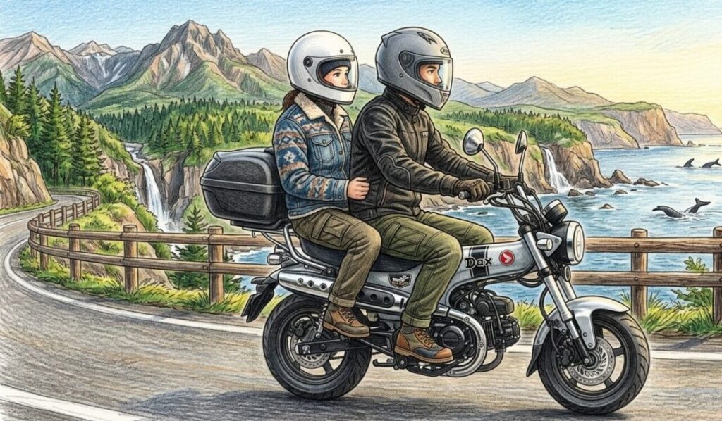 ダックス125のリアボックスおすすめ取付法