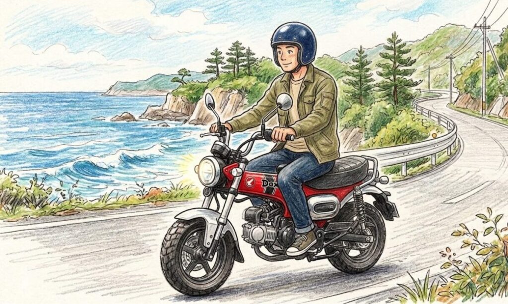ダックス125の燃費は実際どうなのか