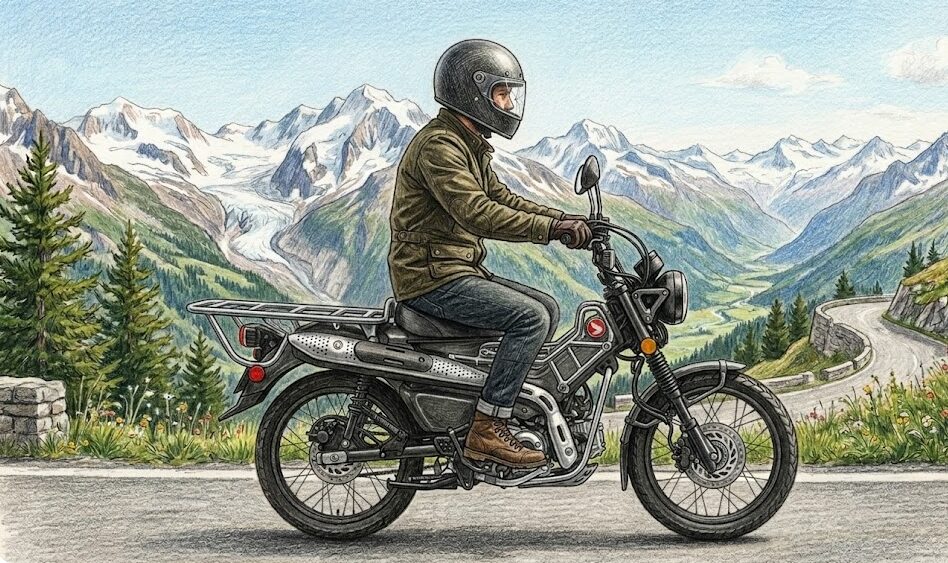 ハンターカブのツーリング仕様への進化