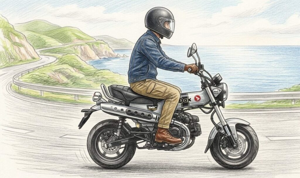 痛みを解決！ダックス125 シート 柔らかい化