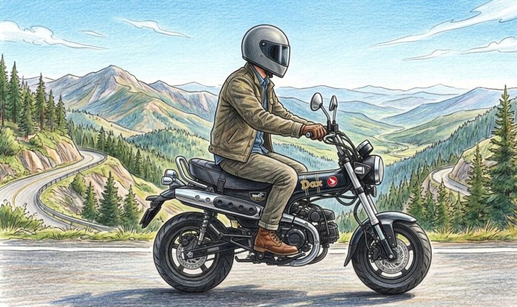 究極のダックス125 シート 柔らかいカスタム