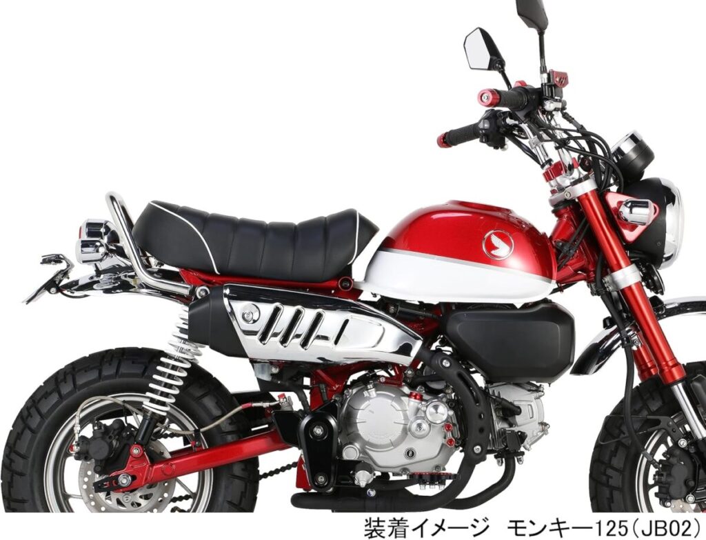 モンキー125のリアサス：定番キタコの優れたコスパと安定感
