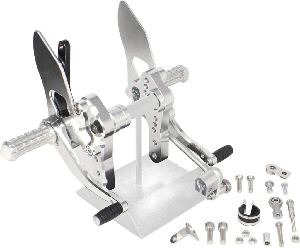 モンキー125のバックステップ：サーキット仕様ならSP武川