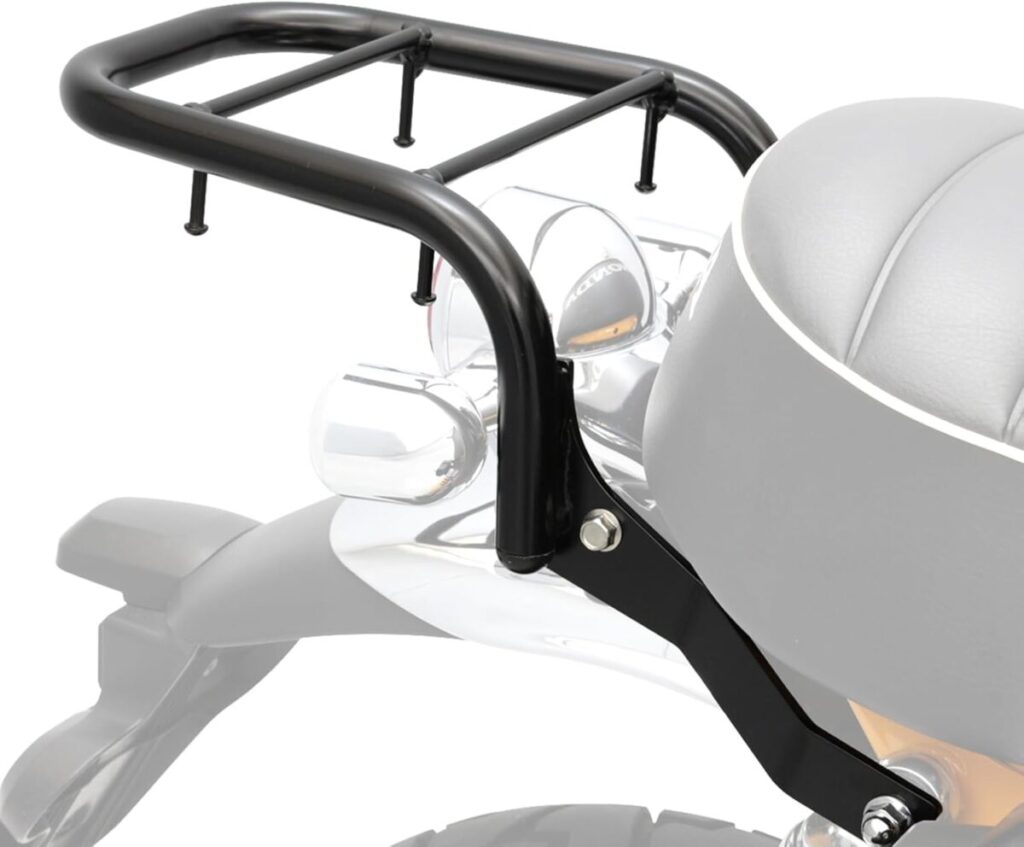 モンキー125のリアキャリア:エンデュランスの機能美と実用性