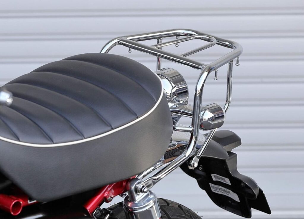 キジマ(Kijima) バイクパーツ リアキャリア ラック スチール製 モンキー125('18-) クロームメッキ 210-2752
