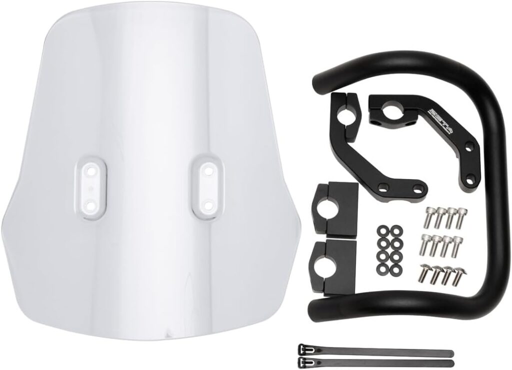 モンキー125の風防：拡張性と調整機能ならZETAが圧倒的
