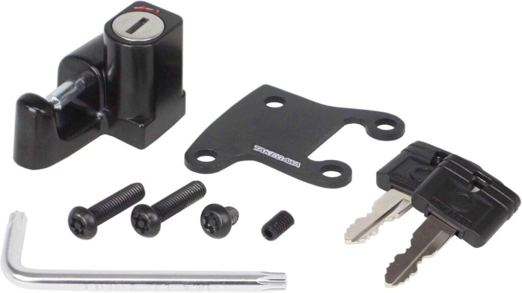 モンキー125：SP武川（スペシャルパーツタケガワ）のヘルメットホルダーセット