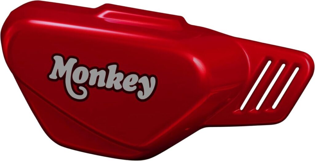 モンキー125のアンダーカウル：ヨシムラ右サイドカバーで隙間を埋める