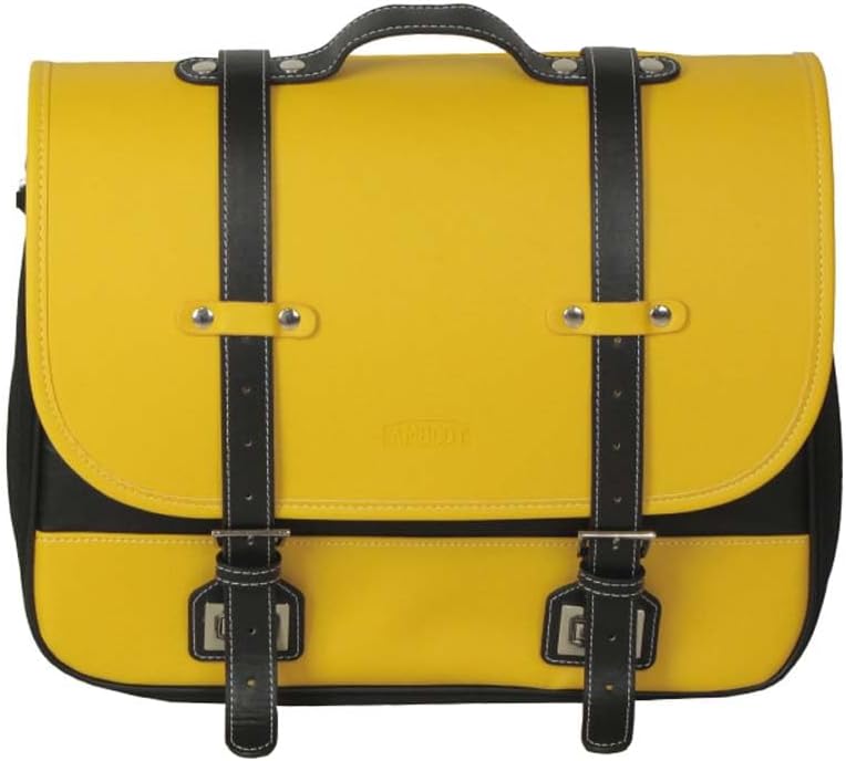 モンキー125のサイドバッグ：AMBOOT製で車体デザインに調和