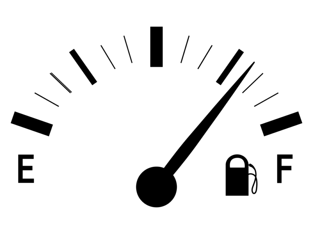 ダックス125：メーターの燃料計が点滅した際のガス欠対策
