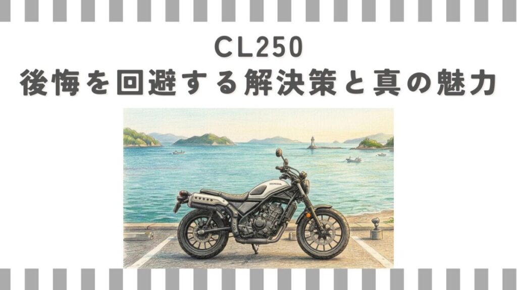 CL250：後悔を回避する解決策と真の魅力