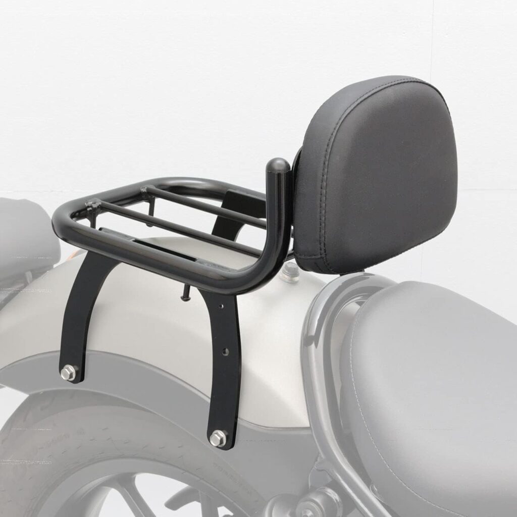 エンデュランス バイク リアキャリア バックレスト付き レブル250500 REBEL250500 MC49 PC60 XEK840MKGS1