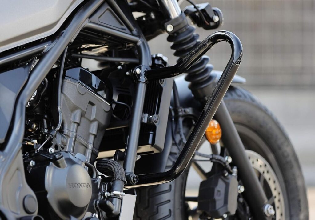キジマ(Kijima) レブル250CL250('17-'24) エンジンガード スチール製 ブラック 405-238 HONDA REBEL