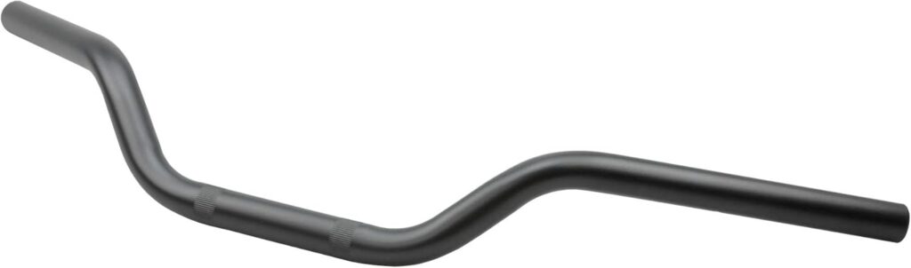キジマ(Kijima) レブル250・S500 ハンドル 65mmバック φ25.4 スチール製 ブラック仕上げ(マットブラック) 204-3387 HONDA REBEL