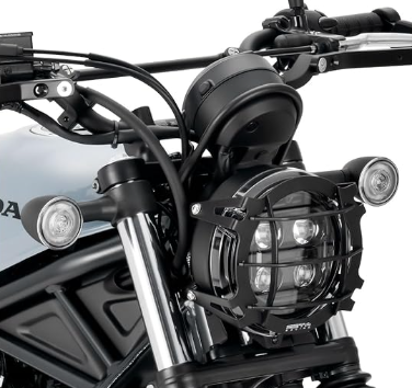 ジータレーシング(ZETA RACING) CL250500, REBEL250500,REBEL1100,CMX300500,CMX1100 ヘッドライトガード