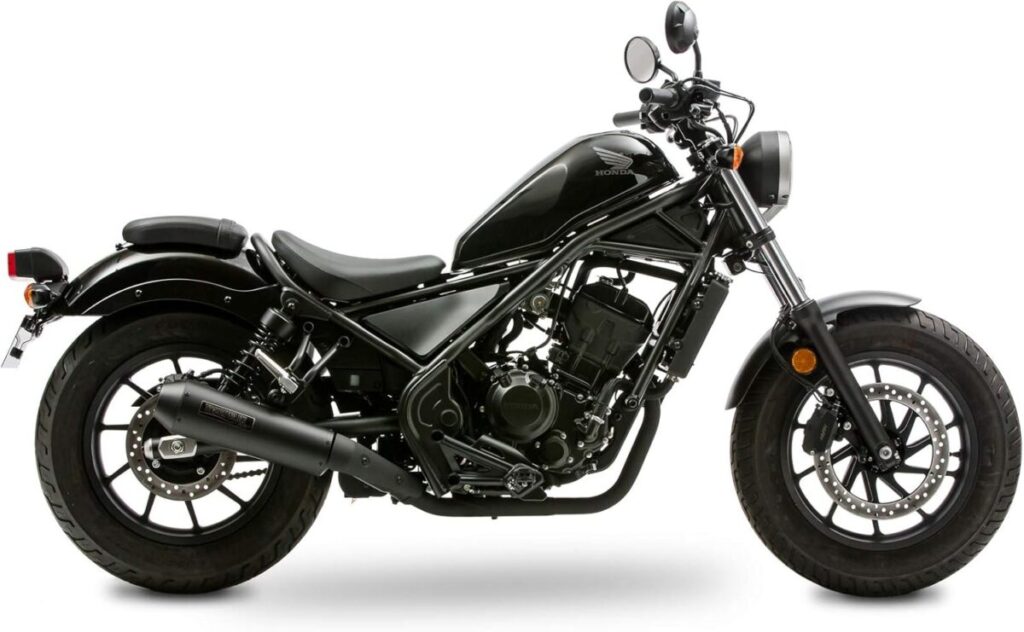モリワキ(MORIWAKI) スリップオンマフラー ネオクラシック ブラック レブル250 01810-HG1P6-10